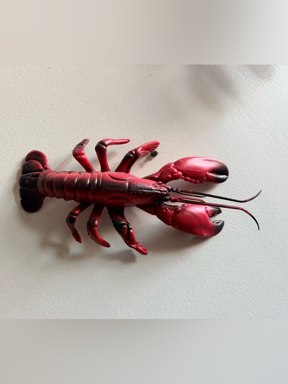 10 Red Decorative Lobster Wall Accent - Coastal Home Wall Decor